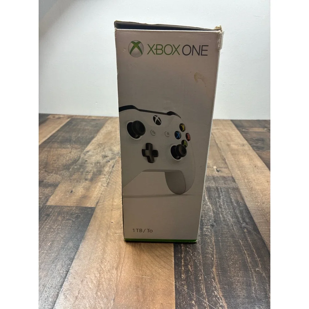 Microsoft Xbox One S 1TB Console White Bundle with 4 Games FIFA 21 PUBG ReCore